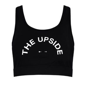 NWT THE UPSIDE Lisa Bra Black Size S Sports bra
